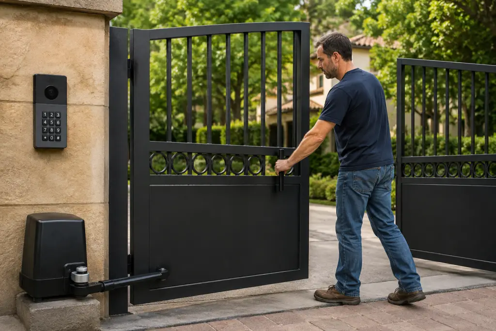 How to Manually Open an Electric Gate Like a Pro